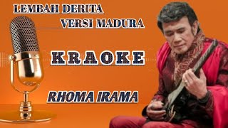 LEMBAH DERITA VERSI MADURA #kraoke Tampa vocal #viralvideo