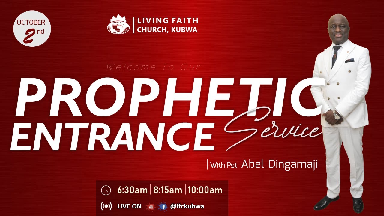 Prophetic Entrance Service Sun 2nd October 2022 Youtube