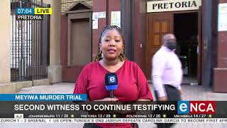 Meyiwa Murder Trial | Second witness to continue testifying