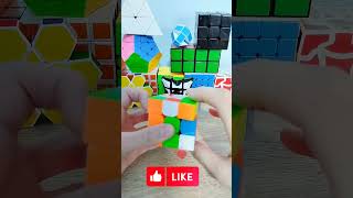 easiest way to solve a Rubik's cube 3x3 💪 Rubik's cube trick #shorts #viral