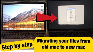 How to Migrate your files from an Old Mac to a New Mac| Step by Step