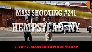 Hempstead, NY MASS SHOOTING #241 | 1 killed 3 injured #shorts 7 Mass shootings on this day