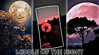 Elley Duhe - Middle Of The Night Whatsapp Status | Middle Of The Night Remix Status | #shorts