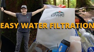CNOC VECTO SAWYER SQUEEZE WATER FILTER: Sawyer Squeeze Hacks - Best Backpacking Water Filter Sytem