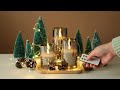 Amazon com  Eywamage Grey Glass Flameless Candles with Remote Battery Operated Flickering LED Pillar