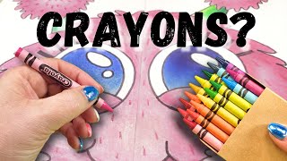 Can I use crayons like a PROFESSIONAL???