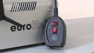 Eurolite N-110 Smoke Machine 1000W with ON/OFF with remote control