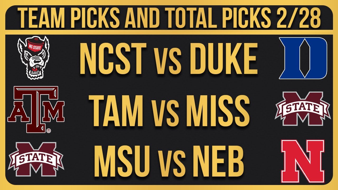 FREE College Basketball Picks Today 2/28/23 CBB Picks NCAAB Betting ...