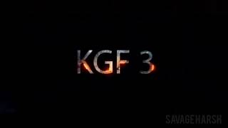 Kgf chapter 3 Comming Soon | Kgf chapter 3 | Rocky Bhai Status Video Song #YASH