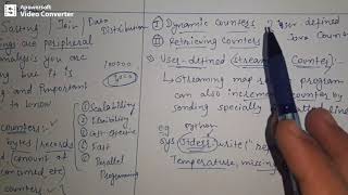 Lec1 MapReduce Features | Counters | Sorting | Big Data Analytics