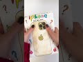 📱iphone blindbag paper 💖 unboxing asmr unboxing blindbag papercraft asmr shorts iphone