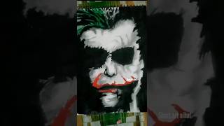 joker face drawing✨🖊️ | water colour painting #shorts #drawing #joker #face #youtubeshort #viral#art