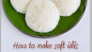 பஞ்சு போல மென்மையான இட்லிக்கு மாவு அரைப்பது எப்படி|| soft idli batter recipe in Tamil...#Deepa’sHome