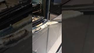 Siemens cooker glass shattered clear up