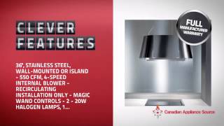 Elica ETW536SS  Chimney Island Hood