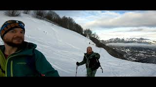 Scialpinismo a montefalcone