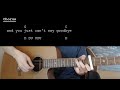 cigarettes after sex – apocalypse easy guitar tutorial with chords lyrics