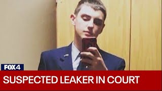 Suspect arrested in probe of classified document leaks appears in court
