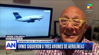 🛸 Misterio en el cielo argentino: ovnis siguieron a tres aviones de Aerolíneas 😱