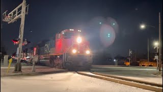 CN M383 in Wyandotte, MI w/ CN8868, CN2454, \u0026 CN5777