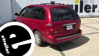 etrailer | Setting up the Curt Trailer Hitch Receiver on a 2006 Chrysler Town and Country