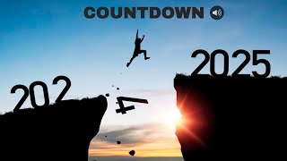 New Year Countdown 2025 | DROP - SIREN - FIREWORKS - CLOCK TICKING