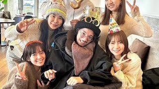 【脳出血で療養中】清原翔さん「誕生日お祝いしてもらいました」佐藤栞里さんら友人と笑顔で記念撮影