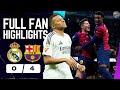 Real Madrid DESTROYED by Barca! Real Madrid 0-4 Barcelona Highlights