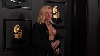 Bebe Rexha On The Red Carpet | Fashion Cam | 2020 GRAMMYs