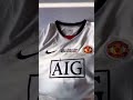 ⚽️08 09 manchester united football uniforms no. 7 ronaldo no. 10 rooney no. 11giggs retro jerseys