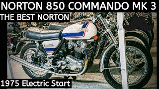 The Fastest Norton 850 Commando Mark 3 Electric Start!