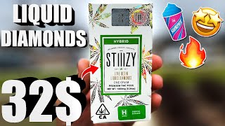 NEW STIIIZY LIVE RESIN DIAMONDS! | Stiiizy Liquid Diamonds Purple Zslushie Review!