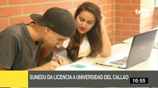 Sunedu otorga licencia institucional a la Universidad Nacional del Callao