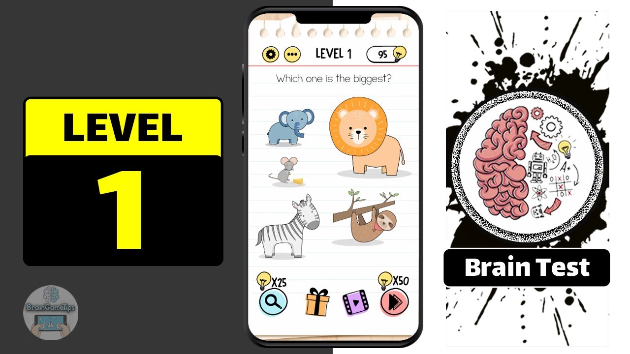 Brain Test Level 1 Walkthrough Youtube