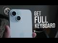 How to Get Full Keyboard on iPhone (tutorial)