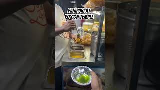 Panipuri at ISKCON Temple