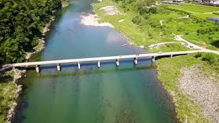 3つの沈下橋空撮‼︎  Fright view of the 3 Submersible Bridge.