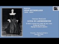 Soprano JOAN SUTHERLAND - Lucia di Lammermoor 