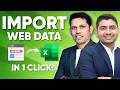 Import Data from Website to Excel Automatically | Power Query Tutorial in Hindi