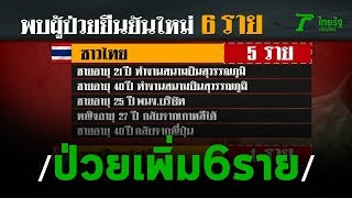 สธ.พบผู้ป่วยยืนยันโควิด-19เพิ่ม6ราย | 11-03-63 | ข่าวเที่ยงไทยรัฐ