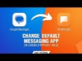 How to Change Default Messaging App on Xiaomi | Switch Google Messages to Mi Message (HyperOS, MIUI)
