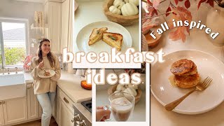 Healthy Breakfast Ideas | Fall-Inspired Cozy & Nourishing Breakfast Recipes 🍂