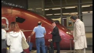 タリス(欧州高速鉄道)　ブリュッセルーアムステルダム  Thalys Bruxelles - Amsterdam