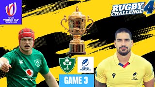 Rugby World Cup 2023 Ireland vs Romania On Rugby Challenge 4