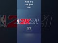 NBA 2K21 HAS SO MANY ERRORS! #shorts