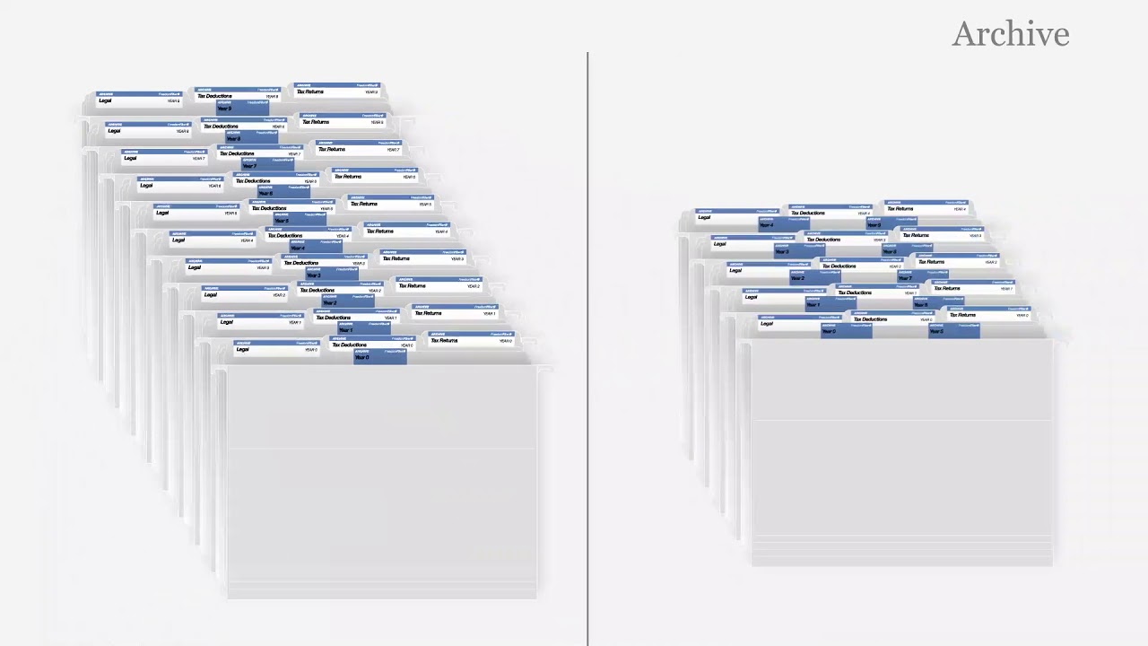 Home Filing System 1 3 Tab By Freedomfiler Youtube