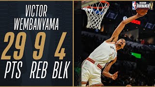 Victor Wembanyama Does It All In NBA In-Season Tournament Play! 🏆 | November 10, 2023