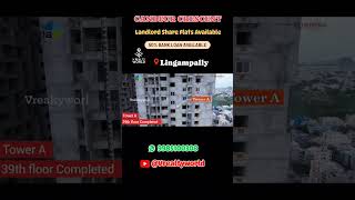 Landlord Share Flats Available at CANDEUR CRESCENT | Lingampally | #crescent #candeur #3bhk #flat