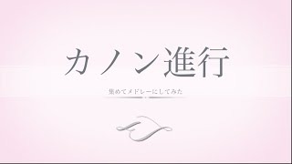 【カノン進行】忙しい人のためのカノン進行【厳選26曲メドレー】