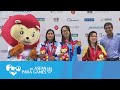 Swimming - Women's 200m Individual Medley - SM9 (SM5-SM9) Victory Cermony | 8th APG